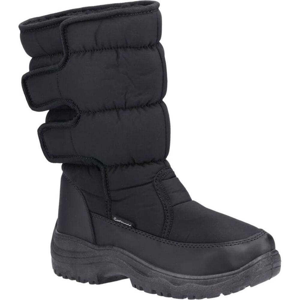 Cotswold Womens/Ladies Welland Snow Boots / Black
